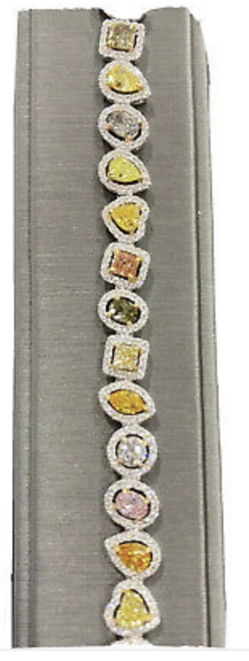 Coloured Diamond Bracelet by Germani