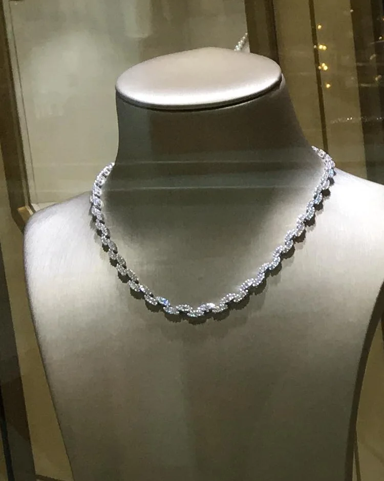 Unique Waves Design Necklace by Germani