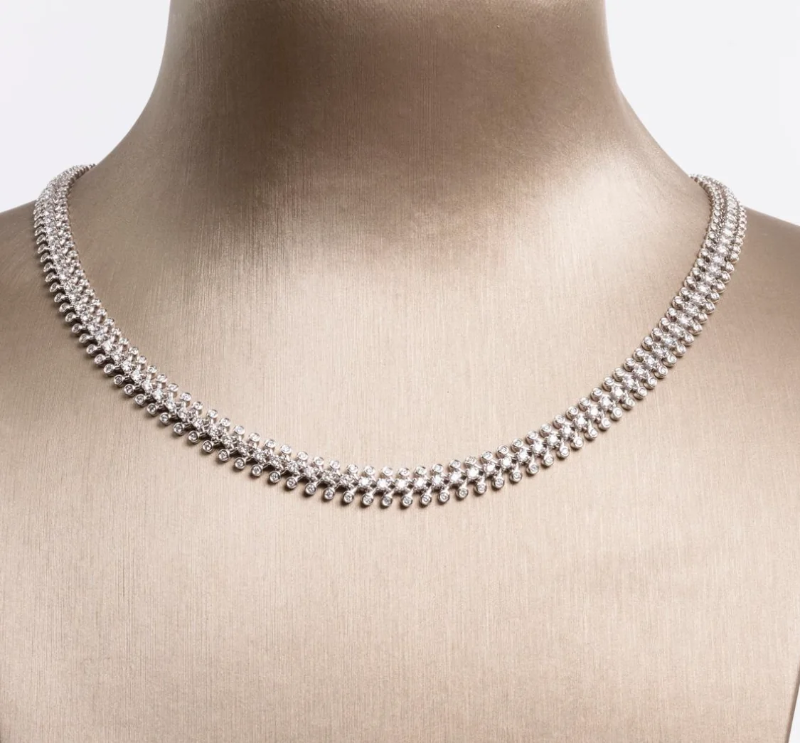Diamond Rope Necklace by Germani