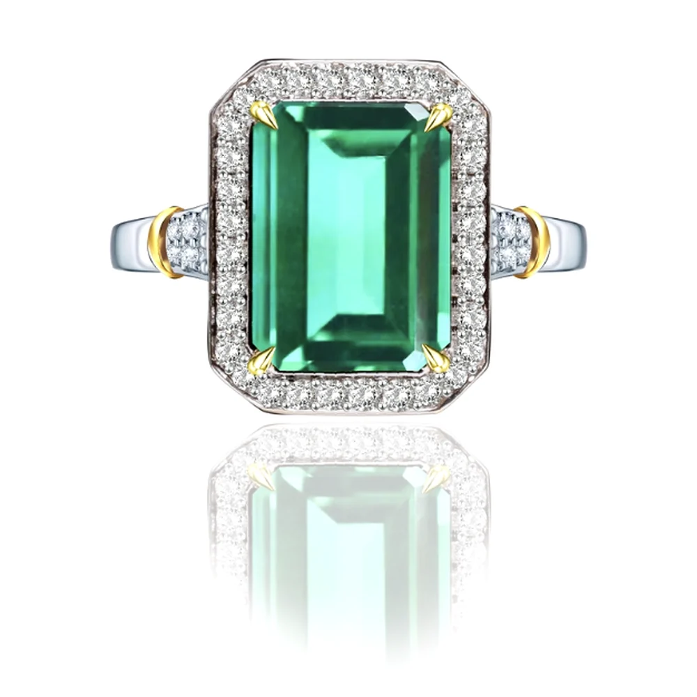 Emerald-Cut Emerald Ring by Germani