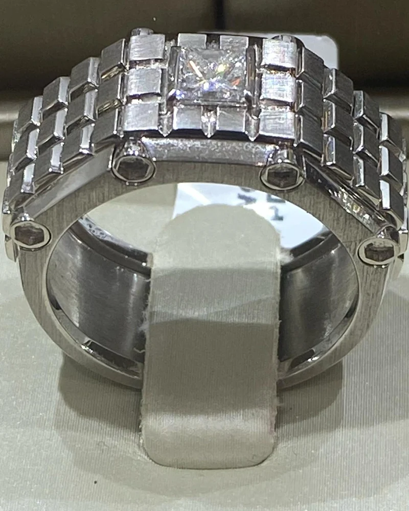 Gents Princess Diamond Ring by Germani
