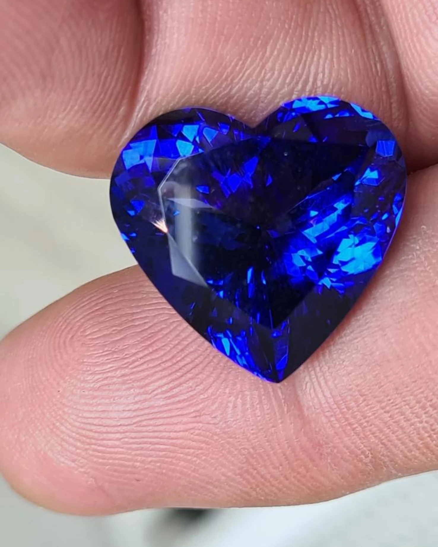 Heart Shape Tanzanite by Germani