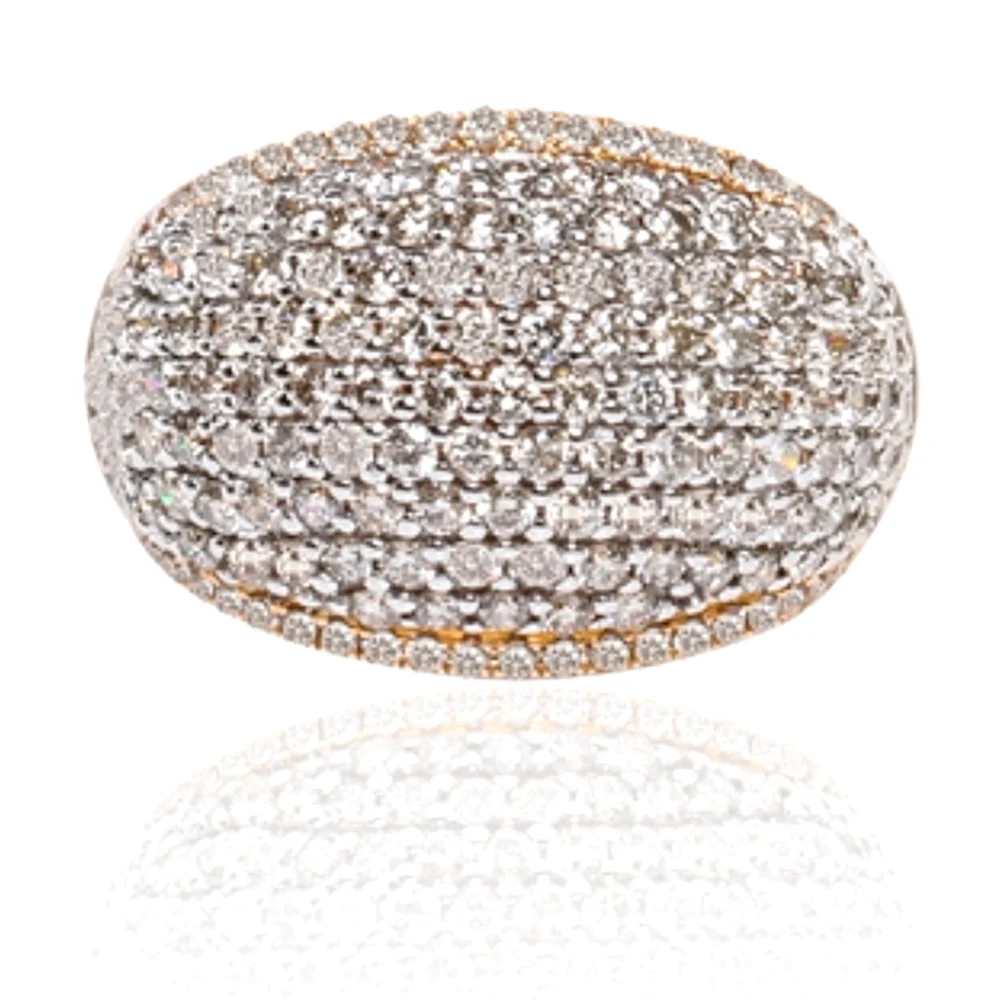 Pavé Diamond Dome Ring by Germani