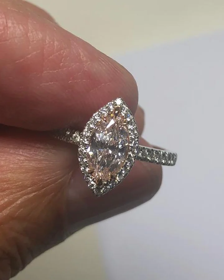 Pink Diamond Ring by Germani