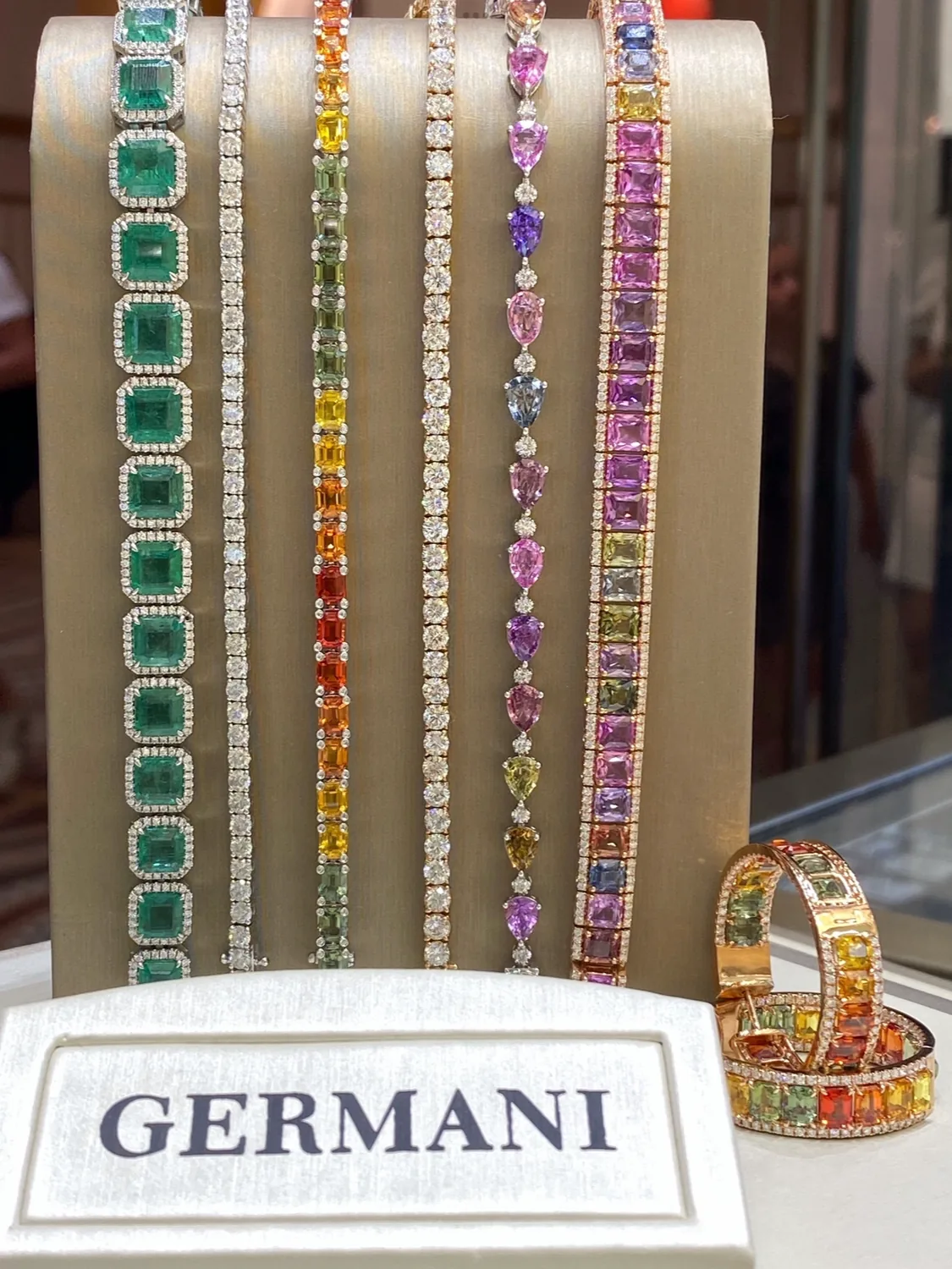 Rainbow Line Bracelets by Germani