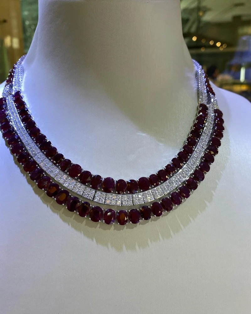 Ruby Necklace by Germani